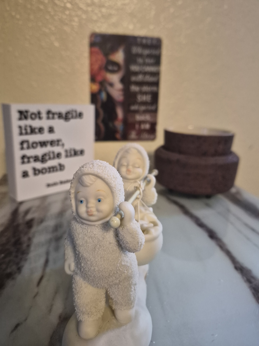 Snowbabies "Whistle While You Work" Figurine